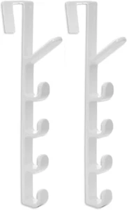 5 Layers over the Door Hook Organizer Rack Hanger Backpack Handbag Door Hook, Pa - Picture 1 of 9