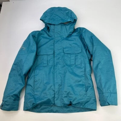 Bonfire Jacket Women Medium Gold Fusion Ski Snowboard Hood Retro Coat Core Ne - Image 1 of 4