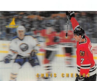 1996-97 McDonald's Pinnacle 3D #8 Chris Chelios - Image 1 of 2