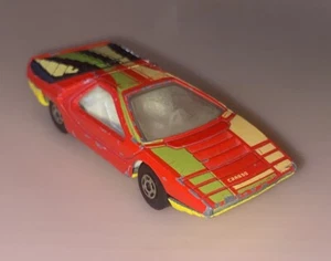 Vintage 1970 Lesney Matchbox Alfa Carabo Red Streakers England Rare Original Old - Picture 1 of 6