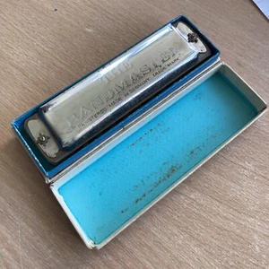 Boxed C. A. Seydel Söhne Bandmaster Mouth Organ Harmonica + Hohner Instructions - Picture 1 of 11