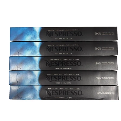Nespresso Original Line, Freddo Delicato, 50-Count Espresso Coffee Pods 3/2025