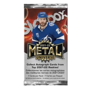 2021-22 Upper deck Skybox Metal Universe Hockey Blaster Pack (7 Cards) - Picture 1 of 1