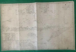 ORIGINAL MAP BALY TO TIMOR 1857 - Picture 1 of 1