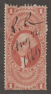 EDSROOM-16135 US Revenue R66c Used Conveyance CV$27.50 - Picture 1 of 2