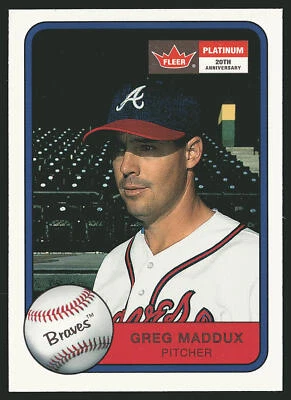 2001 Fleer Platinum #103 Greg Maddux - Image 1 of 2
