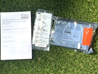 Sun Oracle 7051227 Dual Port 10GB PCI Adapter X1110A-Z Sparc Blade Server T5 - Image 1 of 4