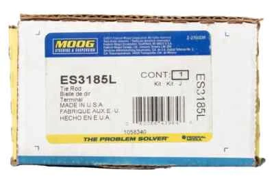 Extremo de barra de amarre exterior delantero izquierdo Moog para Chevrolet C3500HD 1991-02 identificación de pieza es3185L Foto 1 de 2