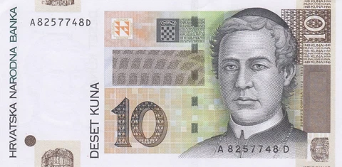 Croatia banknote 10 kuna (2001)  P-38 Cover