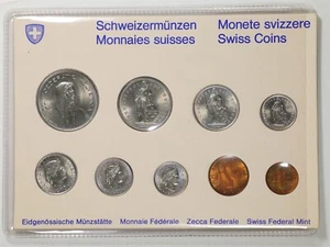 Switzerland 1970 Federal Mint Coin Set in OGP #4721 - Picture 1 of 2