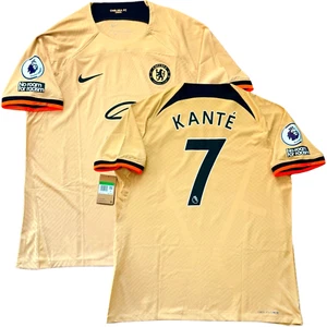 2022/23 Chelsea Authentic Third Jersey #7 Kante XL Nike Player Issue Kit - Picture 1 of 18