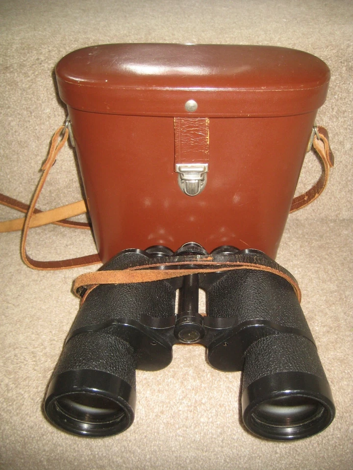 Cased Carl Zeiss Jenoptem 10 x 50 W Multi-coated DDR Binoculars - Image 1 of 4