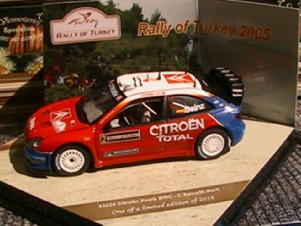 Citroen Xsara WRC #2 Turkey Rally 2005 Vitesse 43224 Carlos Sainz 1:43 Marti - Immagine 1 di 1