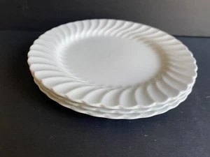 Set of 3 Johnson Brothers Snowhite Regency Ironstone Dinner Plates 9 7/8” - Picture 1 of 5