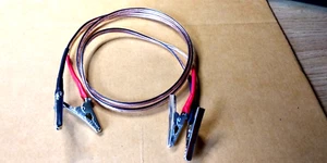 Crocodile Clips Electrical Wire Multimeter Test Leads Alligator Clamps UK - Picture 1 of 4