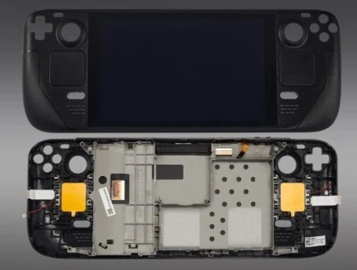 Original LCD Assembly With Frame For Valve Steam Deck 7" (Anti-Glare Version) A+ - Image 1 of 4