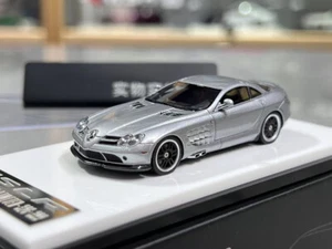 EY BZMW 1:64 Silver SLR Edition 722 Coupe Sports Model Diecast Resin Car - Picture 1 of 11
