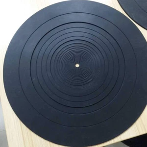 12" Turntable Platter Mat Rubber Pad For All LP Vinyl Record Players Turntable - Picture 1 of 6