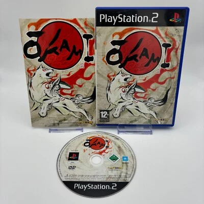 Okami (PAL Sony PS2, 2006) *Near Mint* Clover Capcom *Disc Perfect* - Image 1 of 4