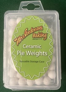 Mr. Anderson baking/ Reusable Ceramic Pie Weights - Picture 1 of 4