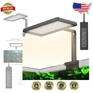 38W Full Spectrum Fish Tank Light with Dimmable Timer & Memory Function - Picture 1 of 8