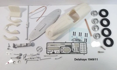 1-43 Delahaye 135S Le Mans '49 #11 resin metal kit Automodellista.it - Immagine 1 di 4