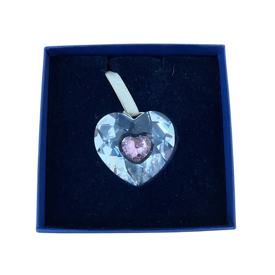 Swarovski - Ciondolo in cristallo rosa trasparente - Immagine 1 di 4