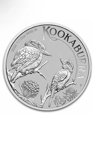 2023 Australia 1/10 oz Platinum Kookaburra BU - Picture 1 of 2