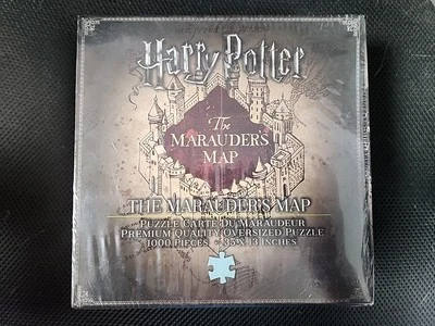 Harry Potter El Mapa del Merodeador Calidad Premium Rompecabezas Gran Tamaño 1000 Piezas NUEVO Foto 1 de 4