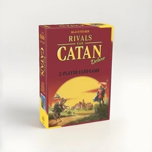 Rivals for Catan Deluxe Card Game 2 Player Stand Alone Civilization Building - Picture 1 of 3