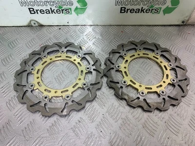 YAMAHA YZF R1 4C8 FRONT BRAKE DISCS  YEAR 2007-2008 (CMB1237) - Image 1 of 4