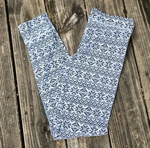 PINK Victoria's Secret PJ Pants: Size Small, Snowflake Print, SOFT - Picture 1 of 5