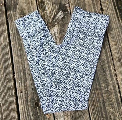 Calça PJ Victoria's Secret Rosa: Tamanho Pequeno, Estampa de Floco de Neve, MACIA - Imagem 1 de 4