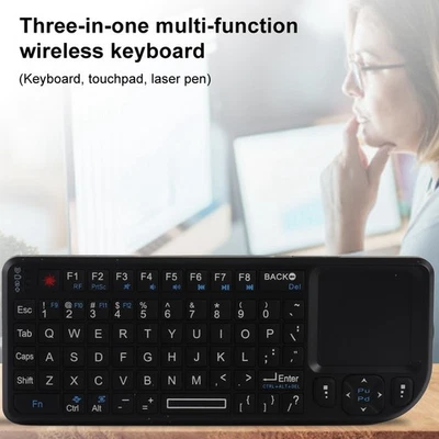 UMK‑100‑RF USB Pocket Mini Wireless Keyboard For 2000 / XP / Vista / 7 / OU - Image 1 of 4