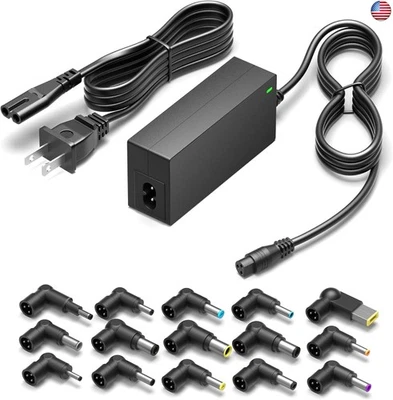 Powseed 65W Universal Laptop Charger for Dell HP Asus Acer Samsung Toshiba - Image 1 of 4