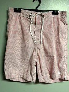 Trunks Surf & Swim Co. Rayas Rojas y Blancas - Talla XL - Imagen 1 de 6