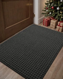 Front Door Mat inside Entrance,Doormat Entryway,Non Slip Absorbent Low Profile W - Picture 1 of 12