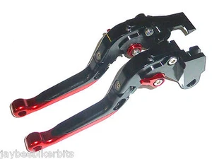 Kawasaki ER-6N 2006-2008 Freno & Frizione Pieghevole Estensione Leve Strada Gara - Picture 1 of 12