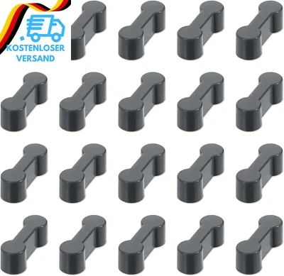 BFUZXY 20 Stück Holzschienen Adapter Verbinder,Holzeisenbahn Zubehör Wiederverwendbare,