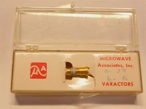 Microwave Associates MA450A Varactor Diode Au Plated, Removable End Cap - Picture 1 of 2