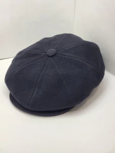 TAPPO MELA STEFENO MARINA LANA CASHMERE NEWSBOY MADE IN ITALY - Foto 1 di 5
