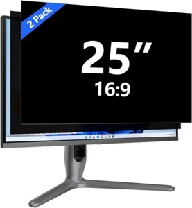 25-Inch Computer Privacy Screen - Anti-Glare Filter with Blue Light Protection - Afbeelding 1 van 2