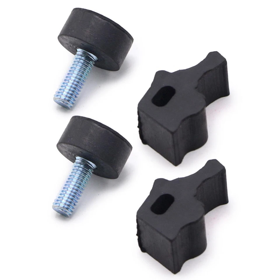 4 Pcs. Adjustable Hood Bumper Bonnet Rubber For Toyota Hilux RN20 RN25 Pickup - Image 1 of 4