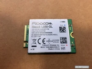 Lenovo 4XC1D69578 Fibocom L850-GL 4G/LTE M.2 WWAN Karte für ThinkPad X1 Nano G1 - Afbeelding 1 van 1