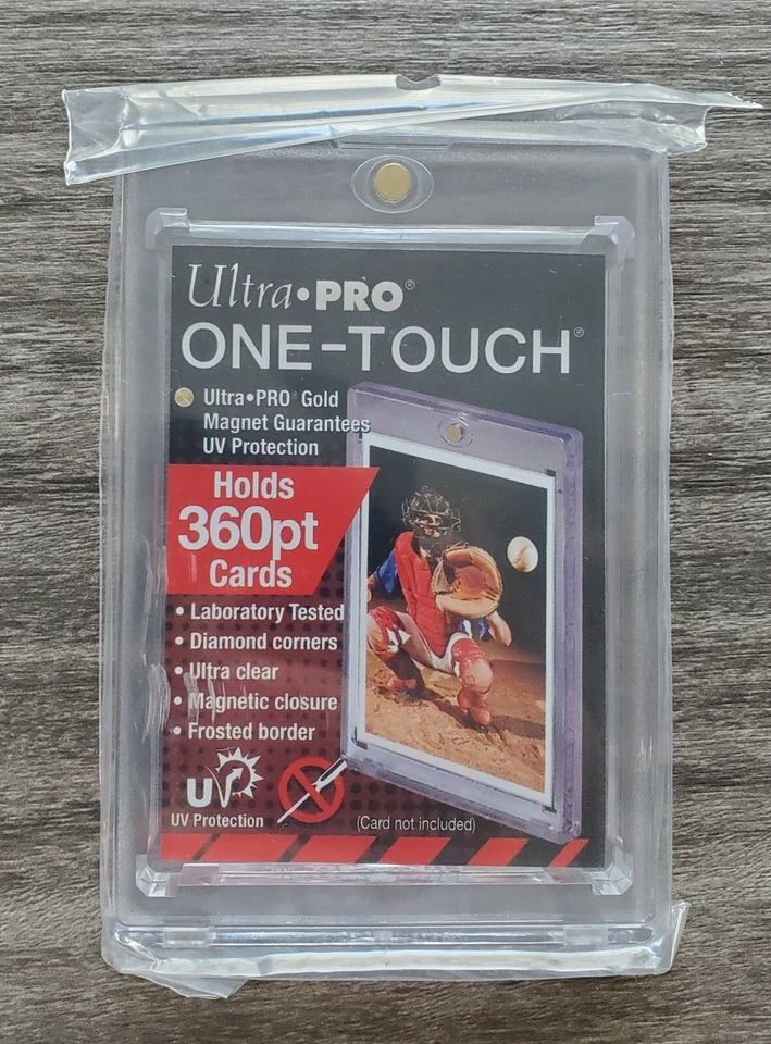 Ultra Pro One Touch 360pt Thick Card Holder New Unused Gold Magnet UV Protection - Image 1 of 1