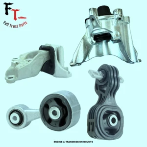 FITS: 2007-2012 ACURA RDX (2.3L, L4) -- SET OF 4 ENGINE & TRANSMISSION MOUNTS. - Picture 1 of 3