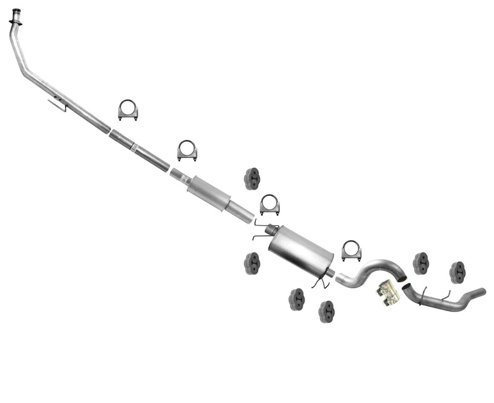 Глушитель выхлопной системы Dodge Ram 2500 3500 99-02 Cummins дизель 5,9 л сделано в США - Изображение 1 из 4