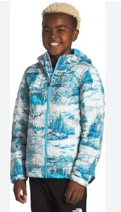 The North Face Thermoball Lightweight Puffer Ethereal Yeti Scene Boys L 14/16 - Picture 1 of 11