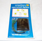VTG 12 Miniature Light Battery Powered Strand String Christmas Craft