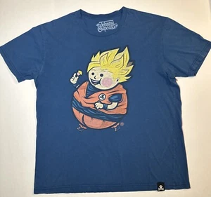 Johnny Cupcakes Fat Kid Graphic T-Shirt Large Blue - Picture 1 of 17